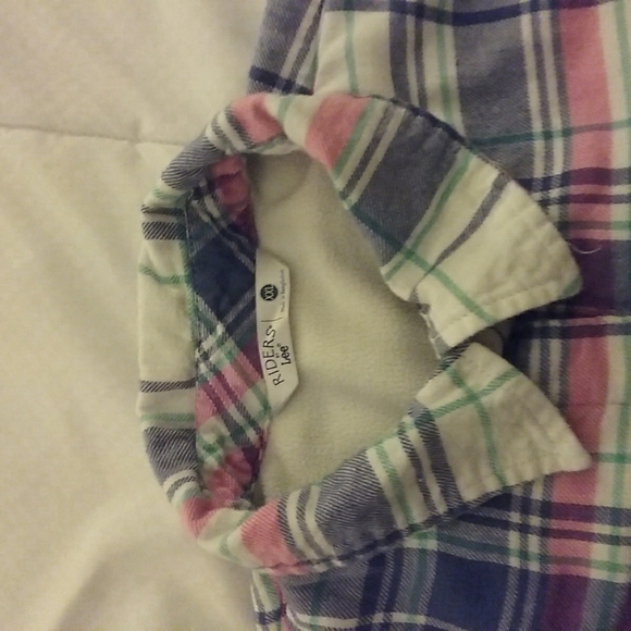 Lee Riders Women's Fleece Lined Flannel Shirts - Picture 5 of 7